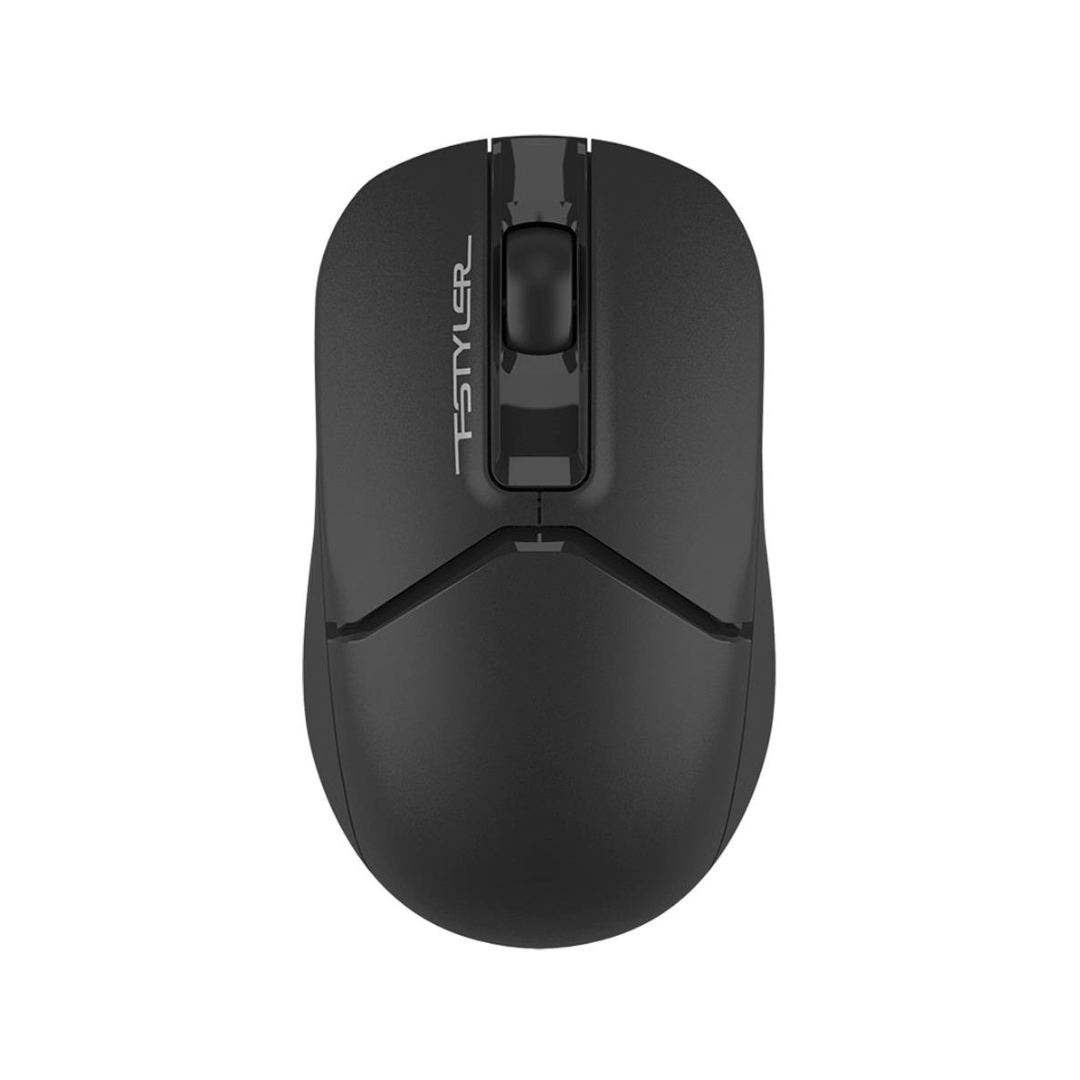 FB12S | A4Tech Dual Mode Wireless Mouse - Black