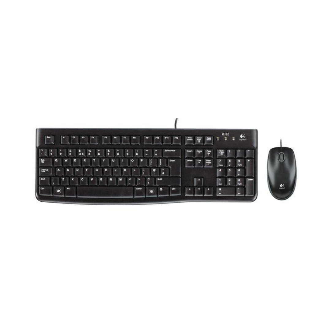MK120 | Logitech Keyboard & Mouse Combo - Black