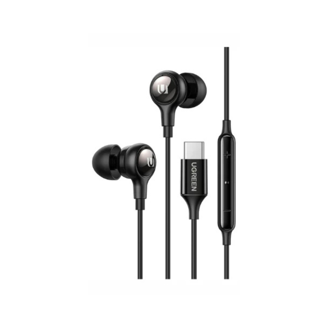 Ugreen In-Ear Earphones (USB-C) - Black