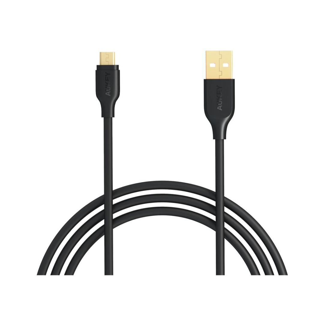 CB-MD2 | Aukey USB 2.0 To Micro USB Cable (2m) - Black