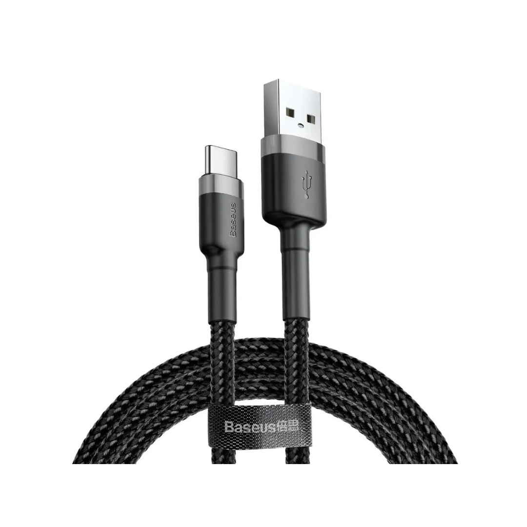 CATKLF-CG1 | Baseus USB-C to USB (2m) Cable - Grey & Black