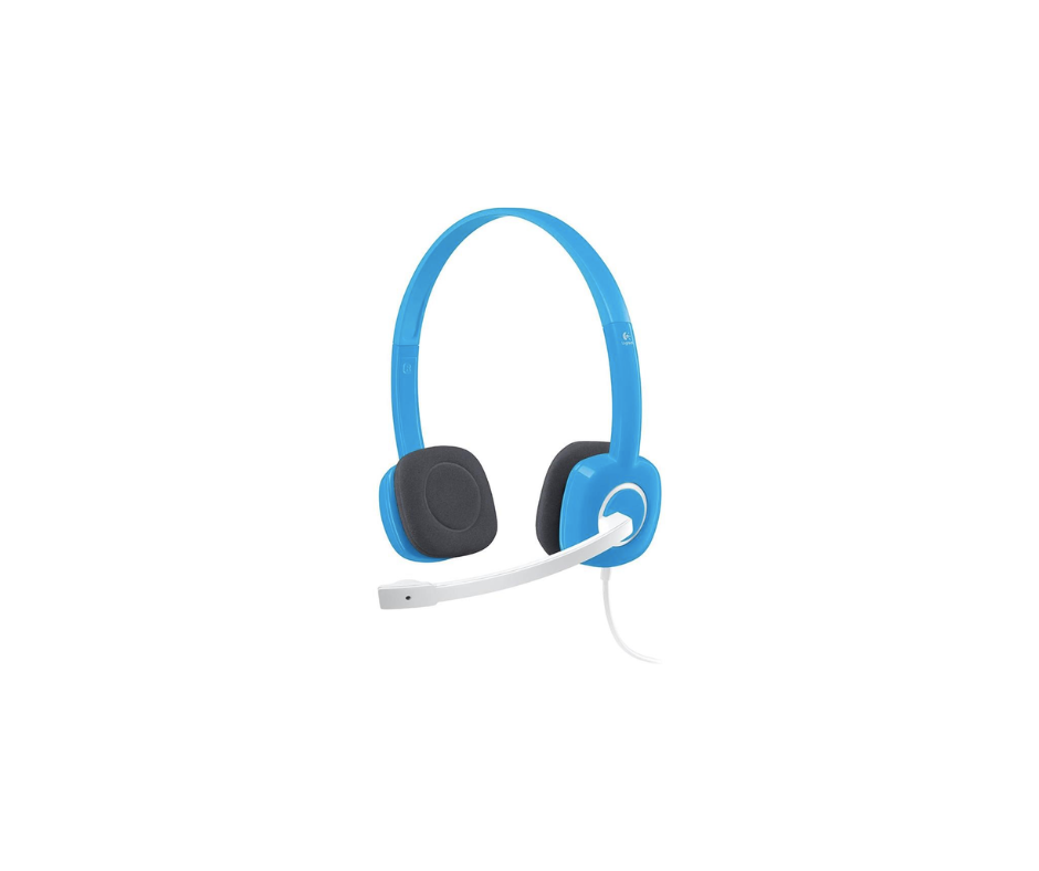 H150 | Logitech Stereo Headset – Blue