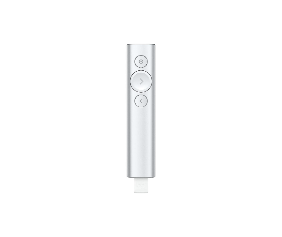 910-004654 | Logitech Spotlight Presentation Remote – Silver