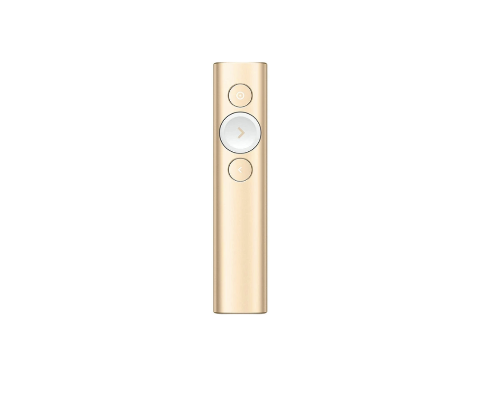 910-004860 | Logitech Spotlight Presentation Remote – Golden