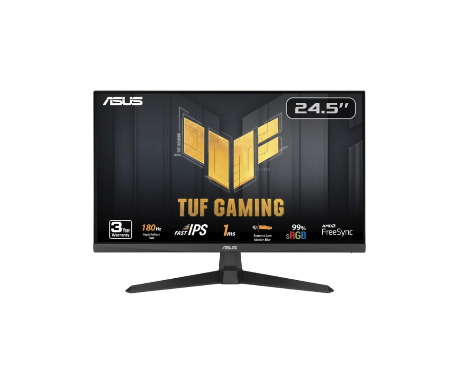 VG259Q3A | ASUS TUF Gaming – 24.5" FHD 180Hz IPS Gaming Monitor - Black
