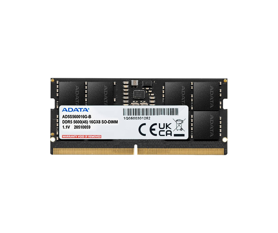 ADATA DDR5-5600 16GB SO-DIMM Laptop Memory