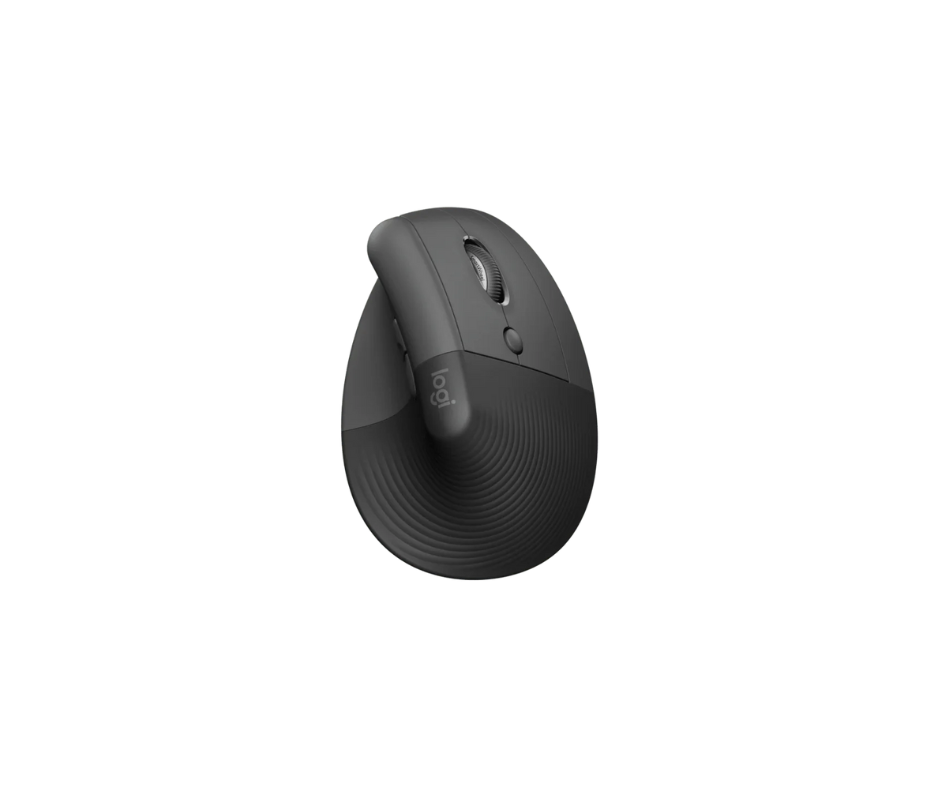 910-006479 | Logitech Lift Vertical Wireless Mouse – Graphite Grey
