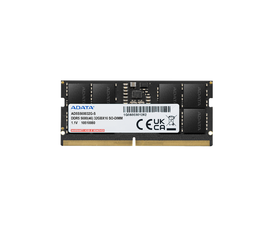 ADATA Premier 8GB DDR5 5600MHz SO-DIMM Laptop Memory