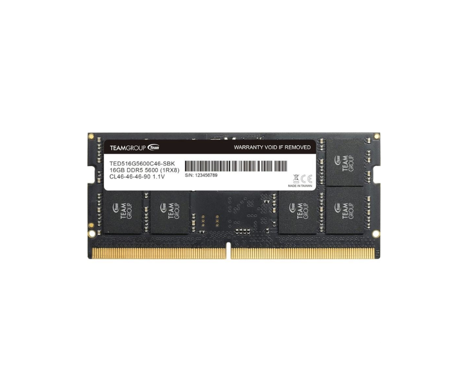Team Group ELITE 8GB DDR5 5600MHz SO-DIMM Laptop Memory Pak Mac