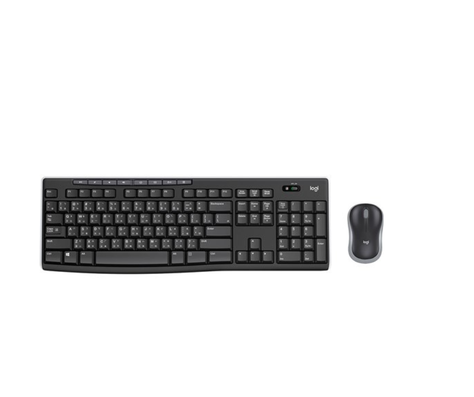 MK270R | Logitech MK270R Wireless Keyboard & Mouse Combo - Black