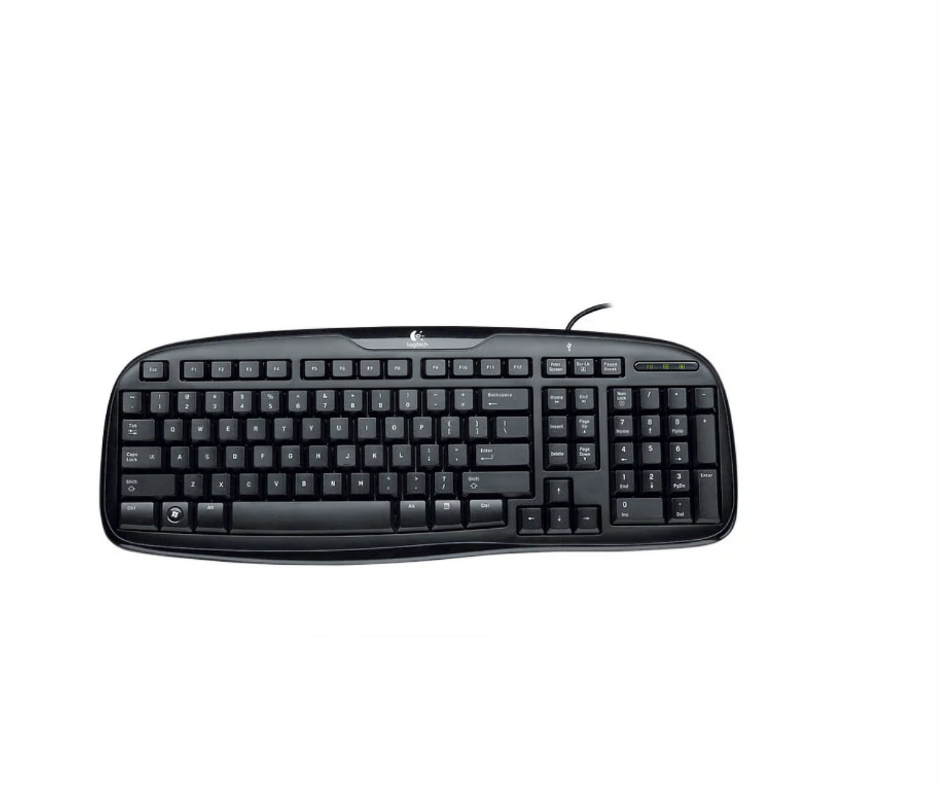 Logitech 200 | Logitech New Touch Keyboard - Black Pak Mac