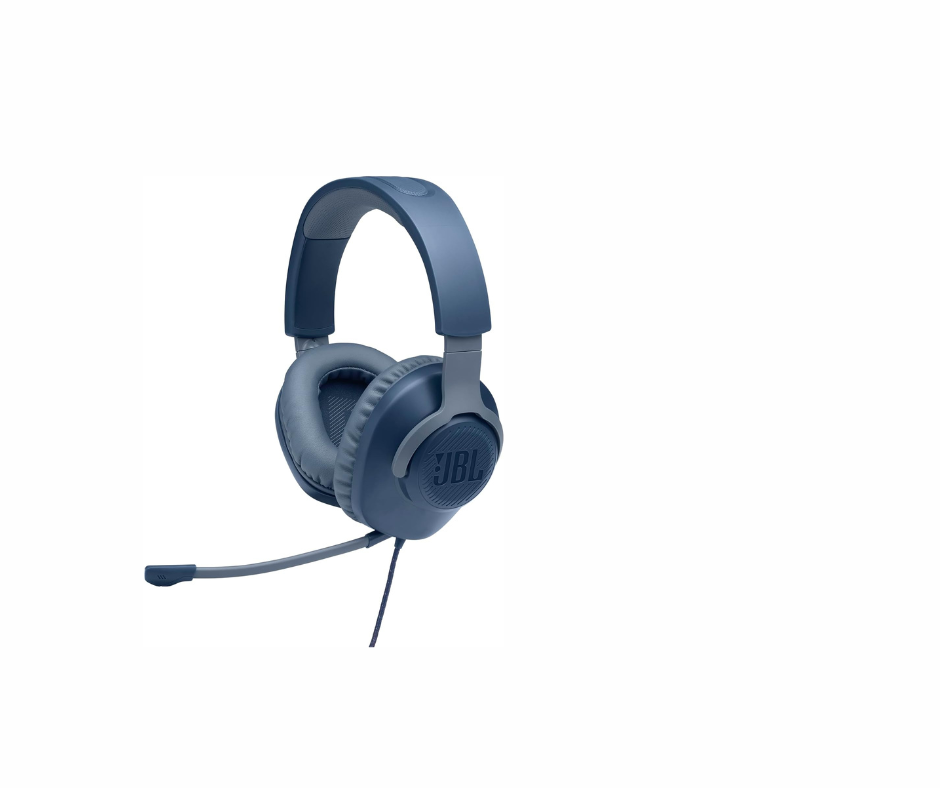 Quantum 100 | JBL Over Ear Gaming Headphones - Blue