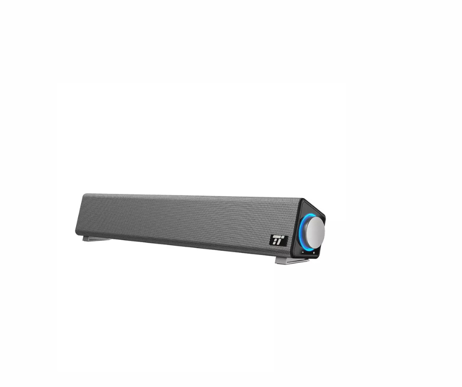 TT-SK018 | TaoTronics Mini Sound Bar Computer Speaker - Grey Pak Mac