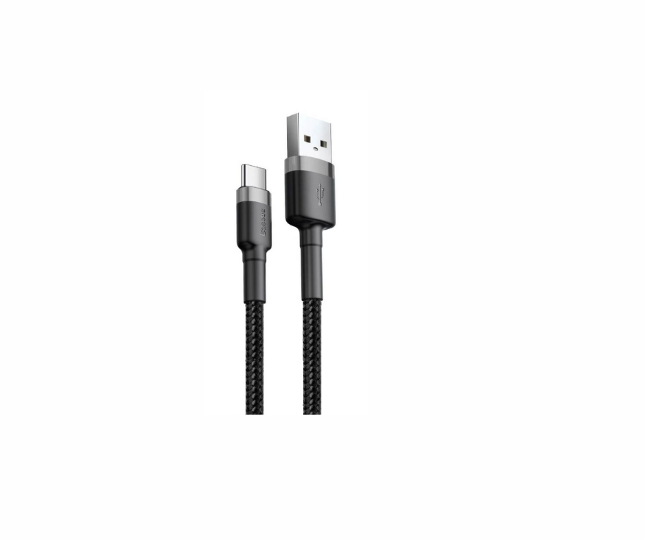 CATKLF-CG1 | Baseus USB-C to USB (2m) Cable - Grey & Black Pak Mac