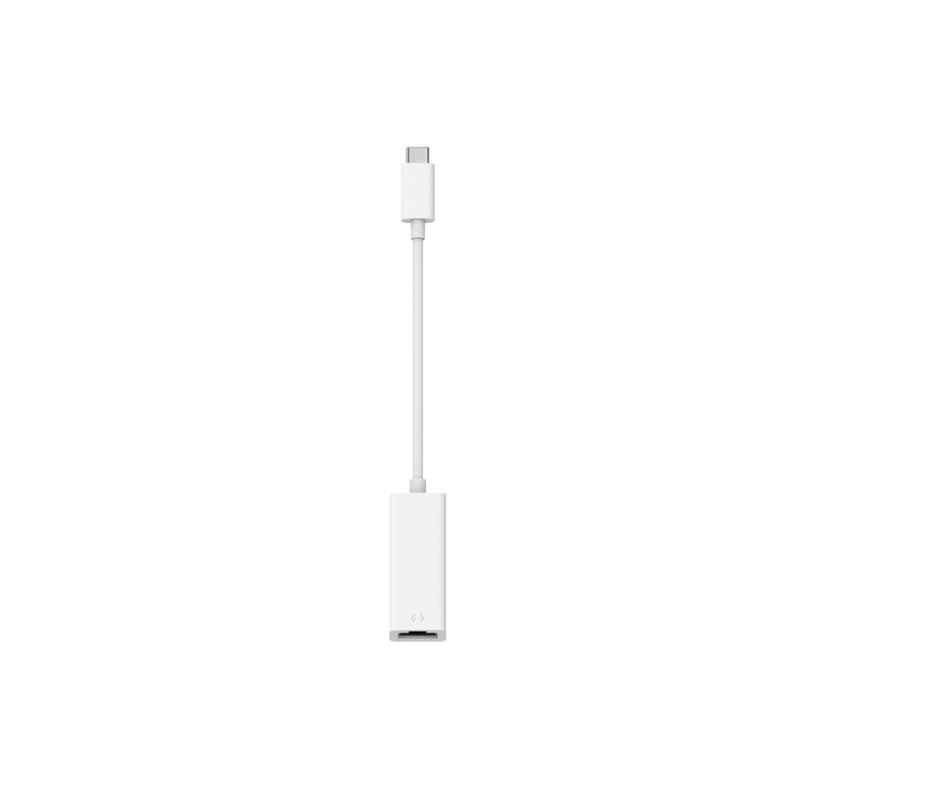 F2CU040DSWHTAPL | Belkin USB-C to Gigabit Ethernet Adapter Pak Mac