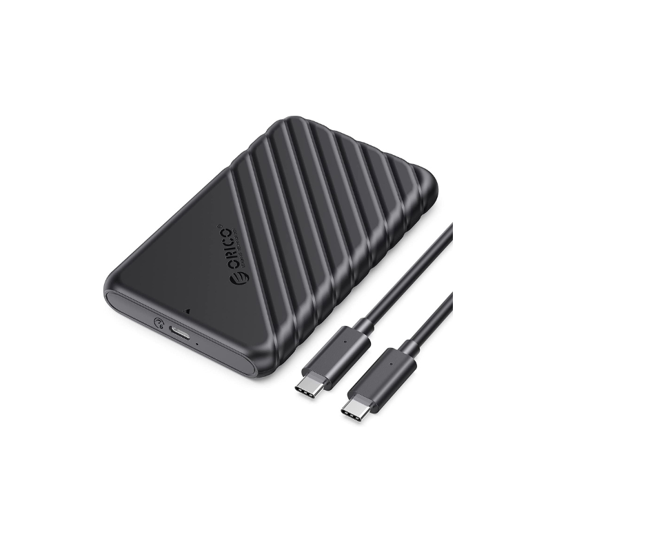 25PW1C-C3 | Orico 2.5" External HDD Enclosure (USB-C) Pak Mac