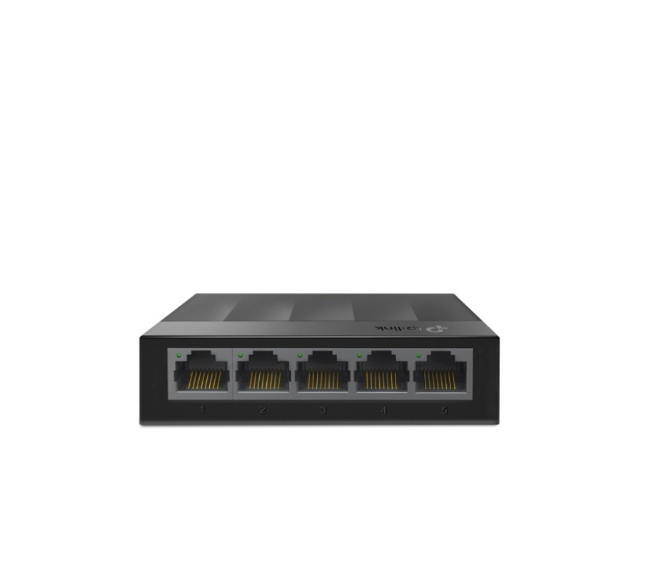 LS1005G | TP Link 5-Port Gigabit Desktop Switch - Black Pak Mac