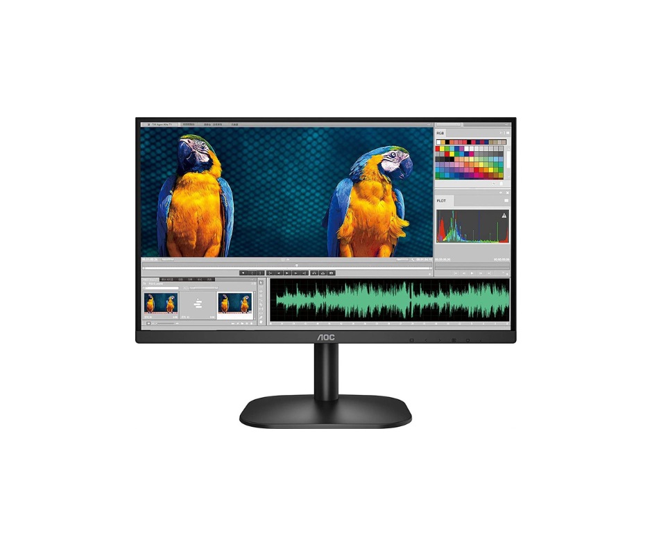 22B2HN | AOC Ultra Slim 21.5” Narrow Border LED Monitor - Black