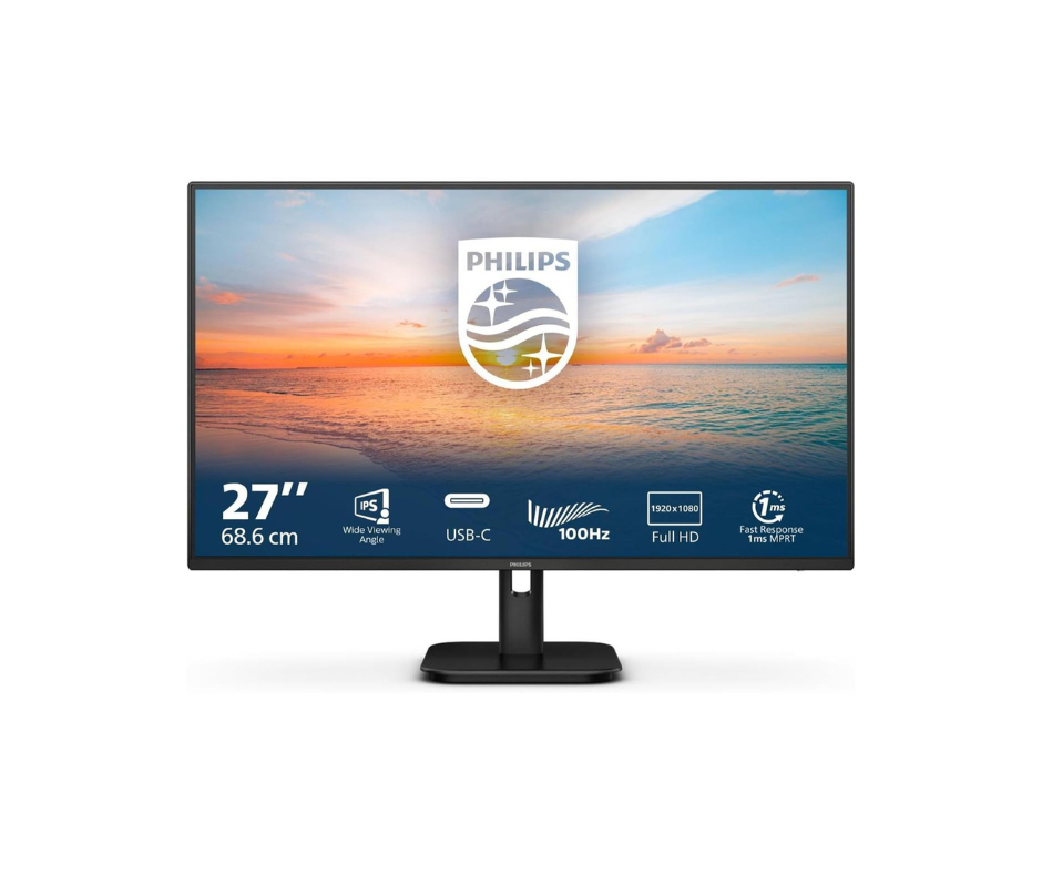 27E1N1300A | Philips 27" LED Monitor - Black