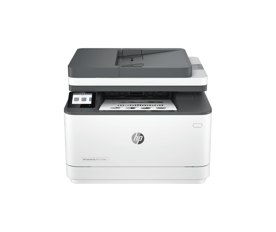 3103FDW | HP LaserJet Pro Monochrome Multifunction Printer - White