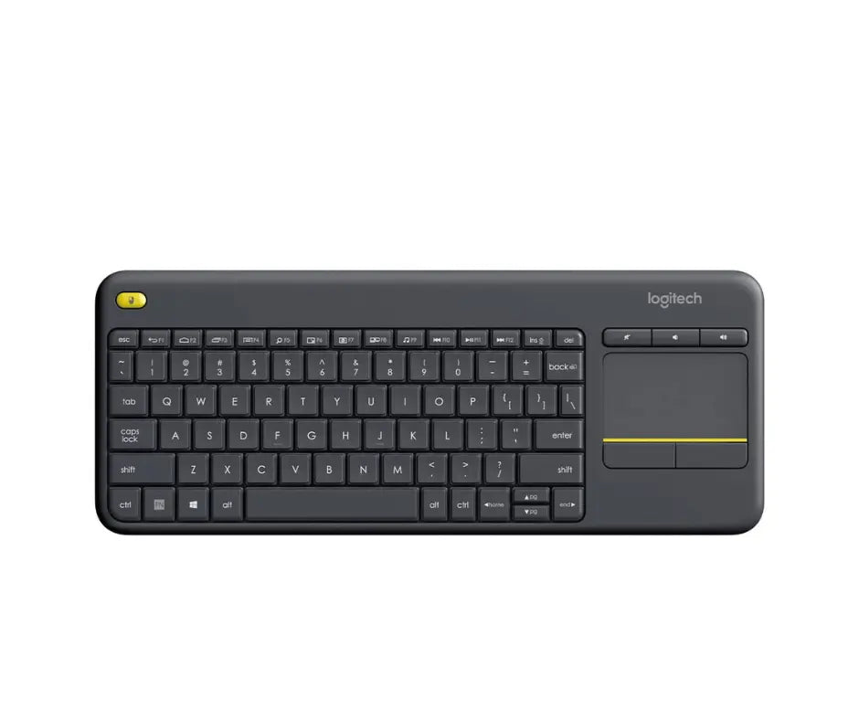 K400 | Logitech K400 Plus Wireless Touch Keyboard - Black Pak Mac