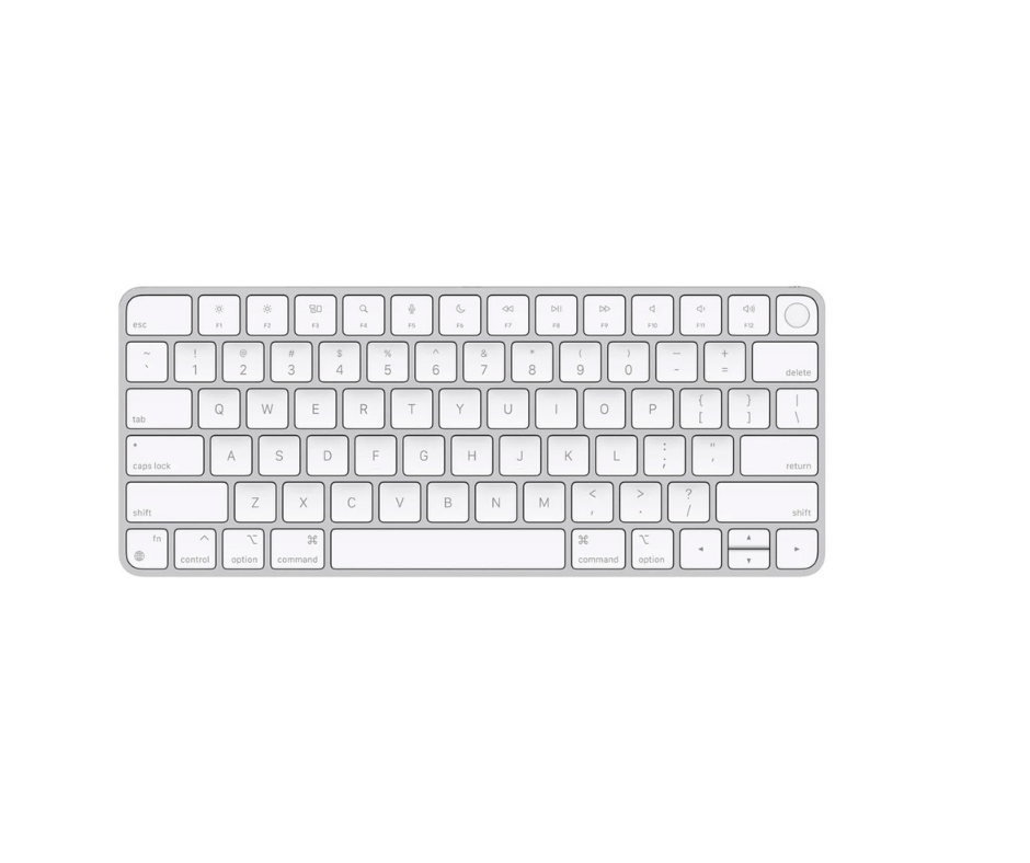 MK293 | Apple Magic Keyboard with Touch ID (Lightning) - Silver Pak Mac