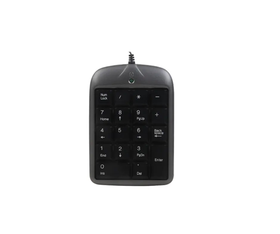 A4TK-5 | A4Tech Mini Numeric Keypad - Silver/Grey Pak Mac