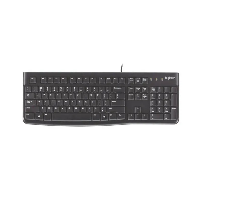 K120 | Logitech Plug and Play USB Keyboard - Black