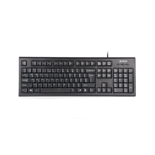 KR-85 | A4Tech Comfort USB Wired Keyboard - Black
