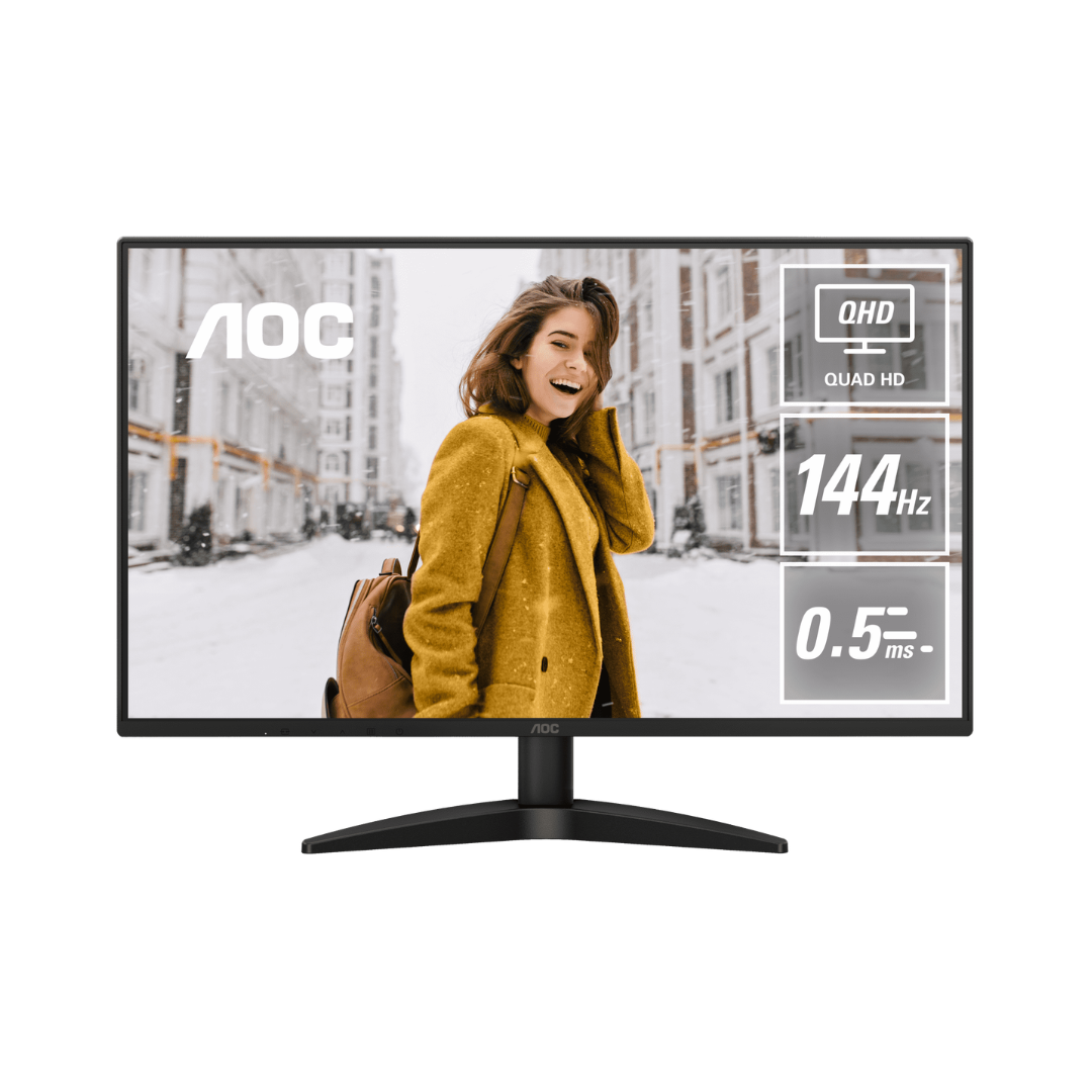 27B36X | AOC 27” Frameless Gaming Monitor – 144Hz IPS Performance - Black