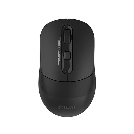 FB10CS | A4Tech 2.4Ghz Wireless Rechargeable Mouse - Black