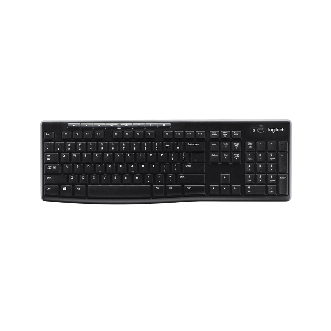 K270 | Logitech Wireless Keyboard - Black