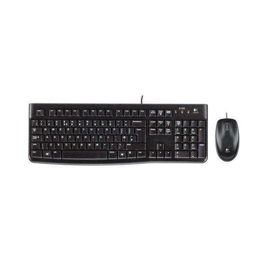 MK120 |  Logitech Keyboard & Mouse Combo - Black