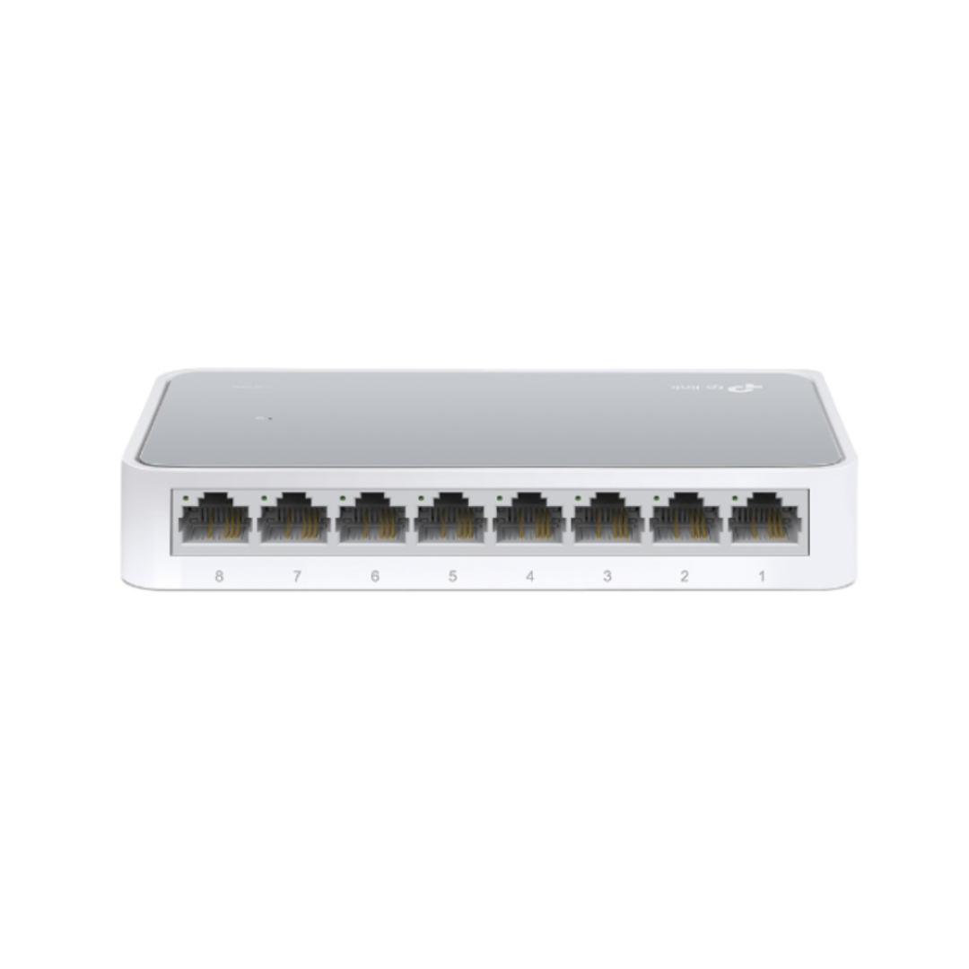 TK-SF1008D | TP Link 8‐Port 10/100Mbps Ethernet Desktop Switch