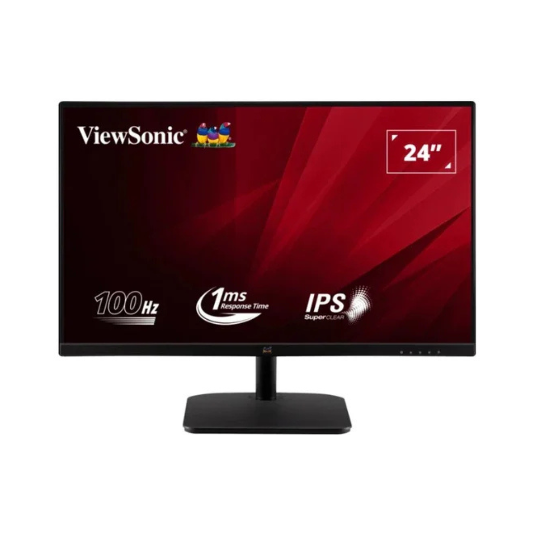 VA240A-H | ViewSonic 24” Full HD IPS Monitor – 120Hz Smooth Display - Black