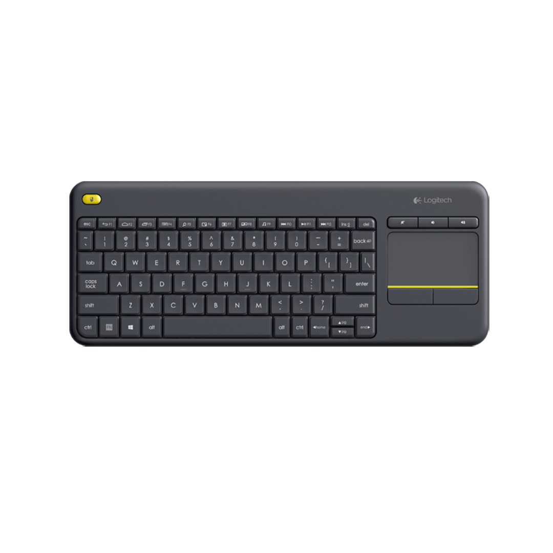 K400 | Logitech K400 Plus Wireless Touch Keyboard - Black