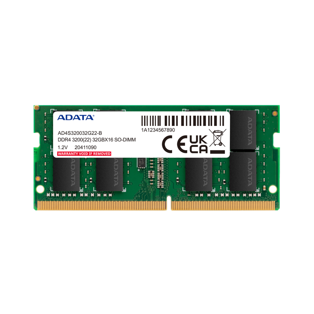 ADATA Premier 16GB DDR4 3200MHz SO-DIMM Laptop Memory