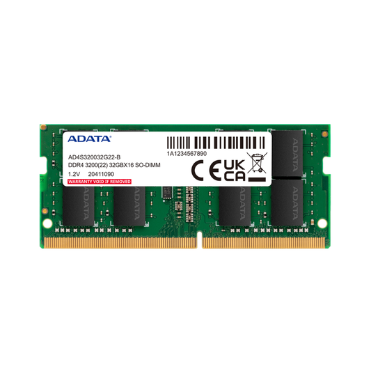 ADATA Premier 16GB DDR4 3200MHz SO-DIMM Laptop Memory
