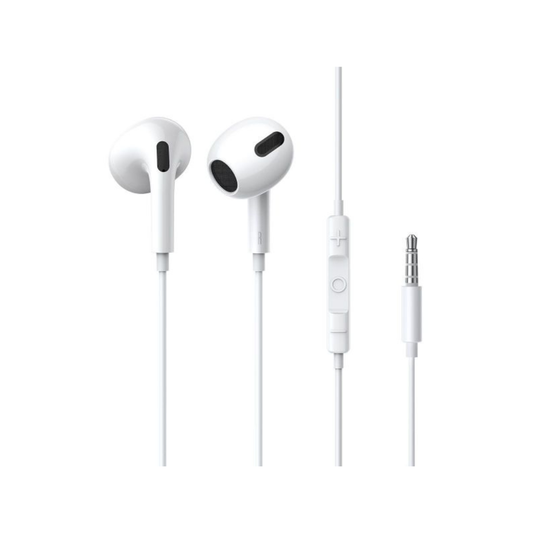 H17 | Baseus Earphones with (3.5mm) Plug - White
