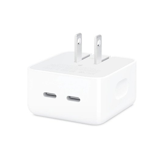 MW2K3 | Apple 35W Dual Power Adapter (USB-C)
