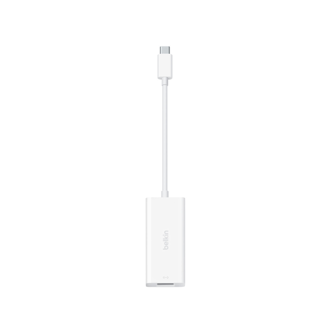 F2CU040DSWHTAPL | Belkin USB-C to Gigabit Ethernet Adapter