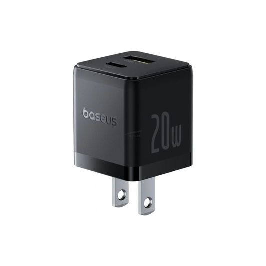 CCZC20US | Baseus 20W USB Type-C & USB 3.0 Adapter - Black