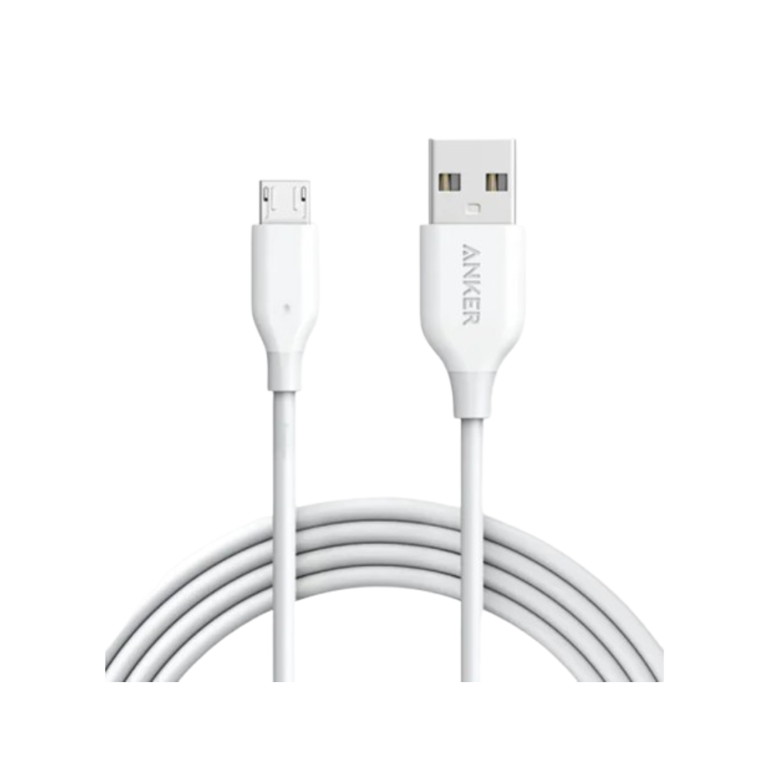 A8142 | Anker PowerLine USB to Micro USB 3.0 3ft Cable - White