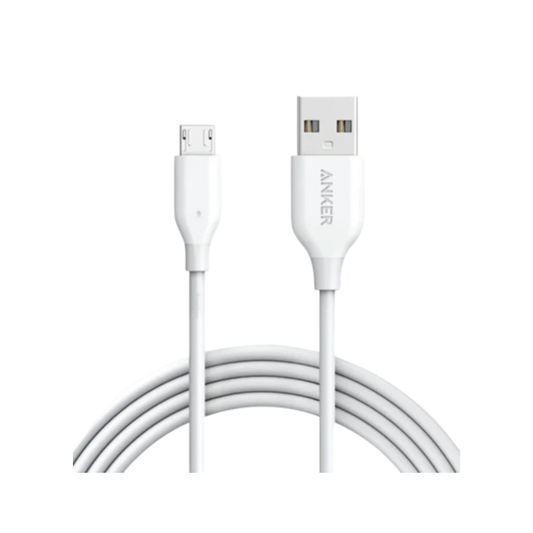 A8142 | Anker PowerLine USB to Micro USB 3.0 3ft Cable - White