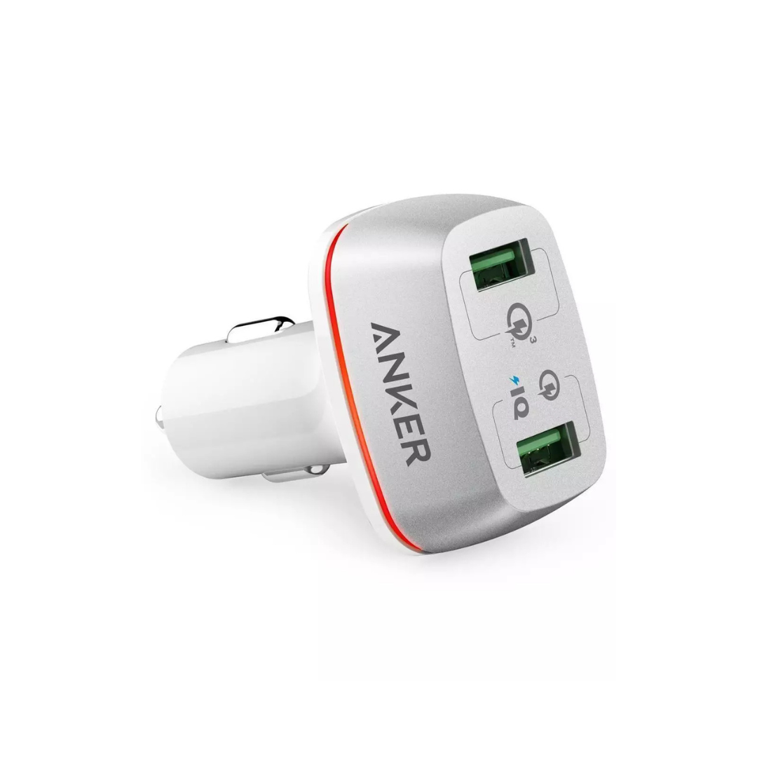 A2224H21 | Anker Car Charger Power Drive with Quick Charge - White