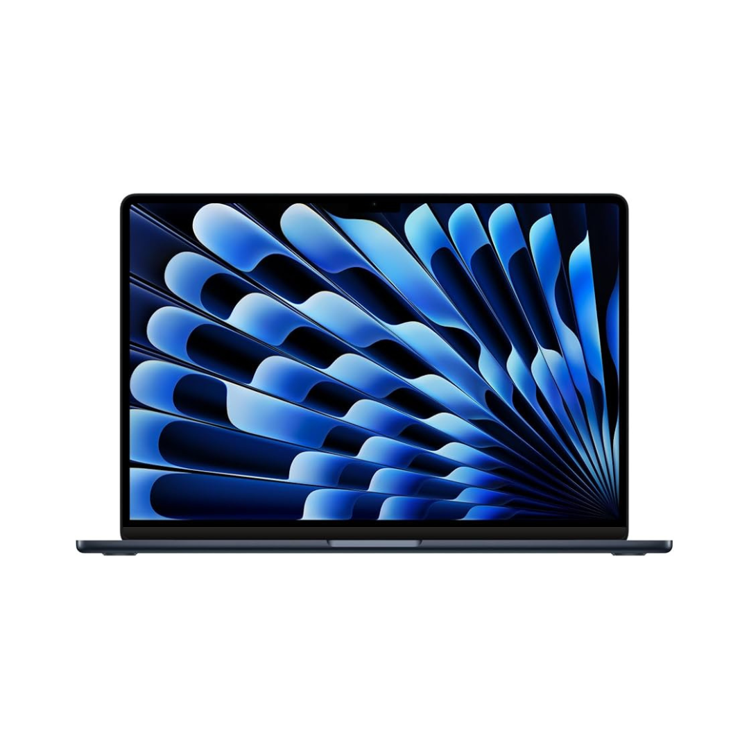 Used Apple 15" MacBook Air, M2, 8GB, 256GB SSD - Midnight (Trackpad Corner Damaged)