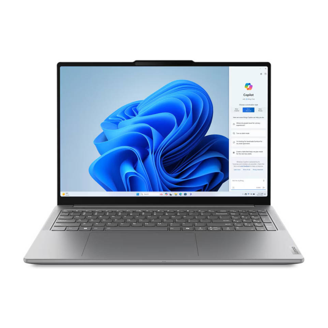 83DN001PAX | Lenovo Yoga Pro 9 16", Core Ultra 9, 32GB, 1TB SSD, RTX 4060 8GB - Luna Grey