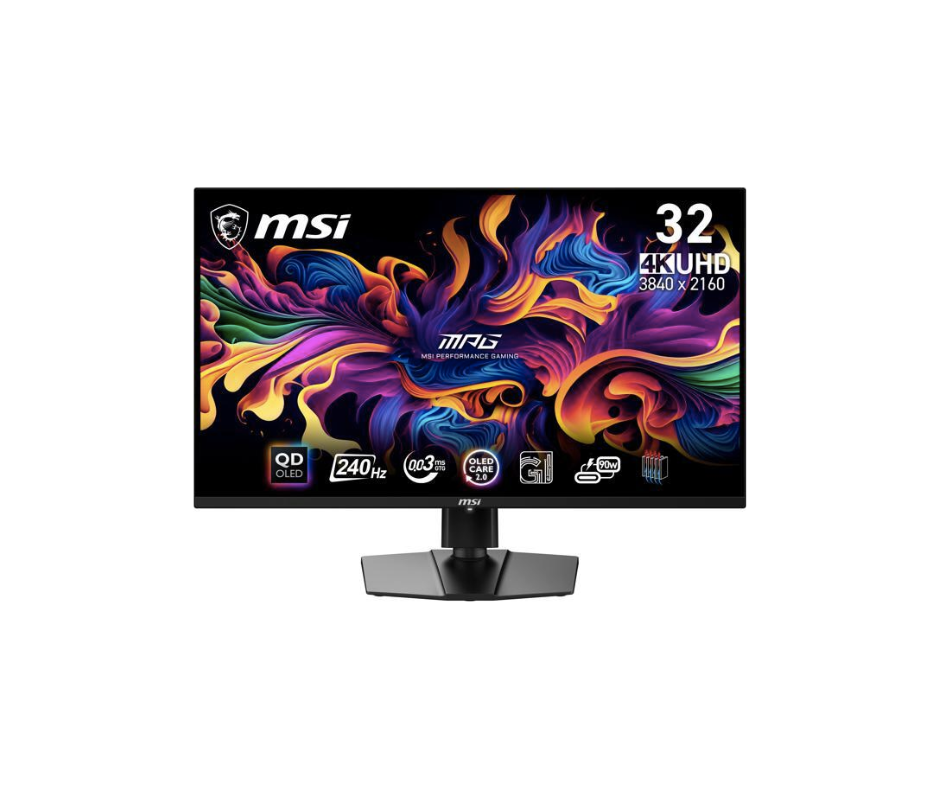 321URX | MSI MPG 32" QD-OLED 4K Gaming Monitor - Black