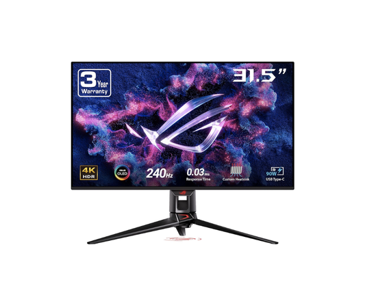 PG32UCDM | ASUS ROG Swift 32″ 4K Gaming Monitor - Black