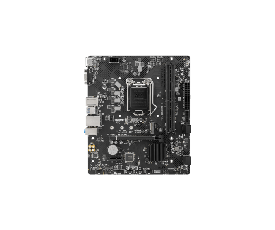 H510M-B | MSI PRO DDR4 Micro ATX Desktop Motherboard